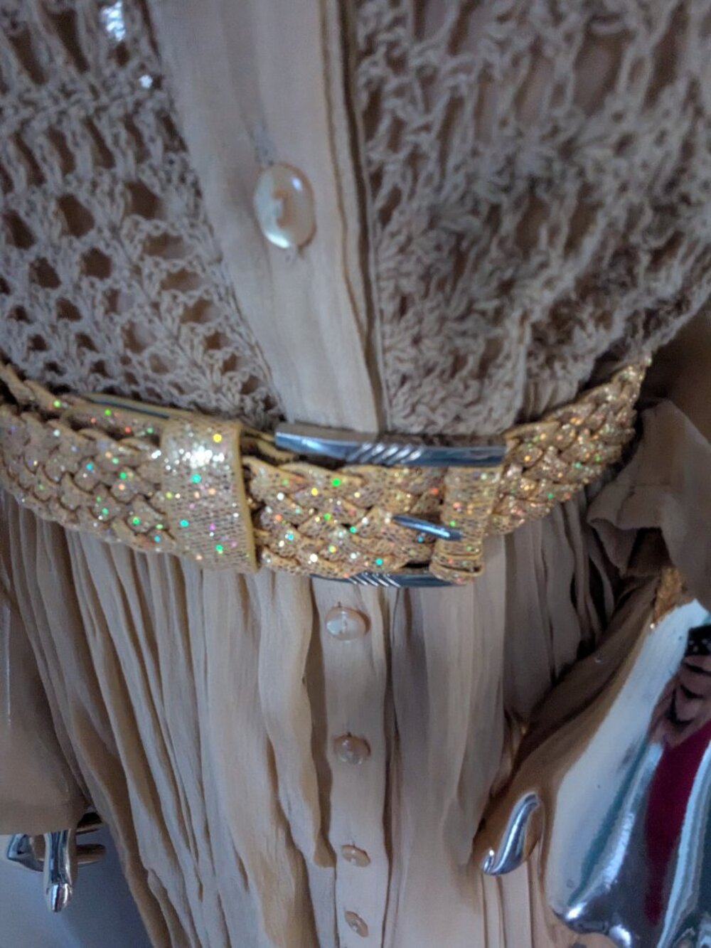 Vintage Paris Style Dress - Picture 7 of 12